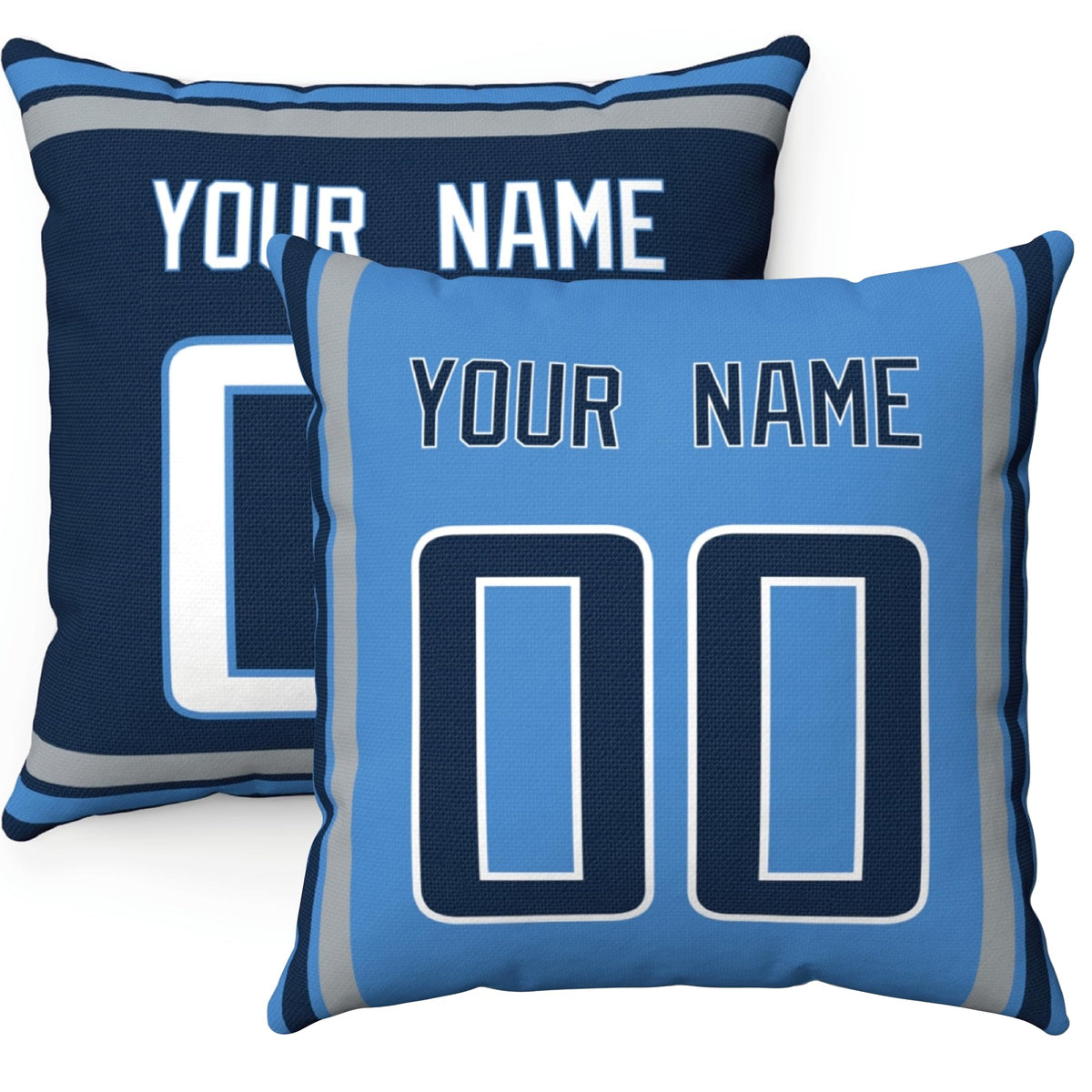 ANTKING 2 Pack Custom Throw Pillow Personalized Gifts for Men Women Boys