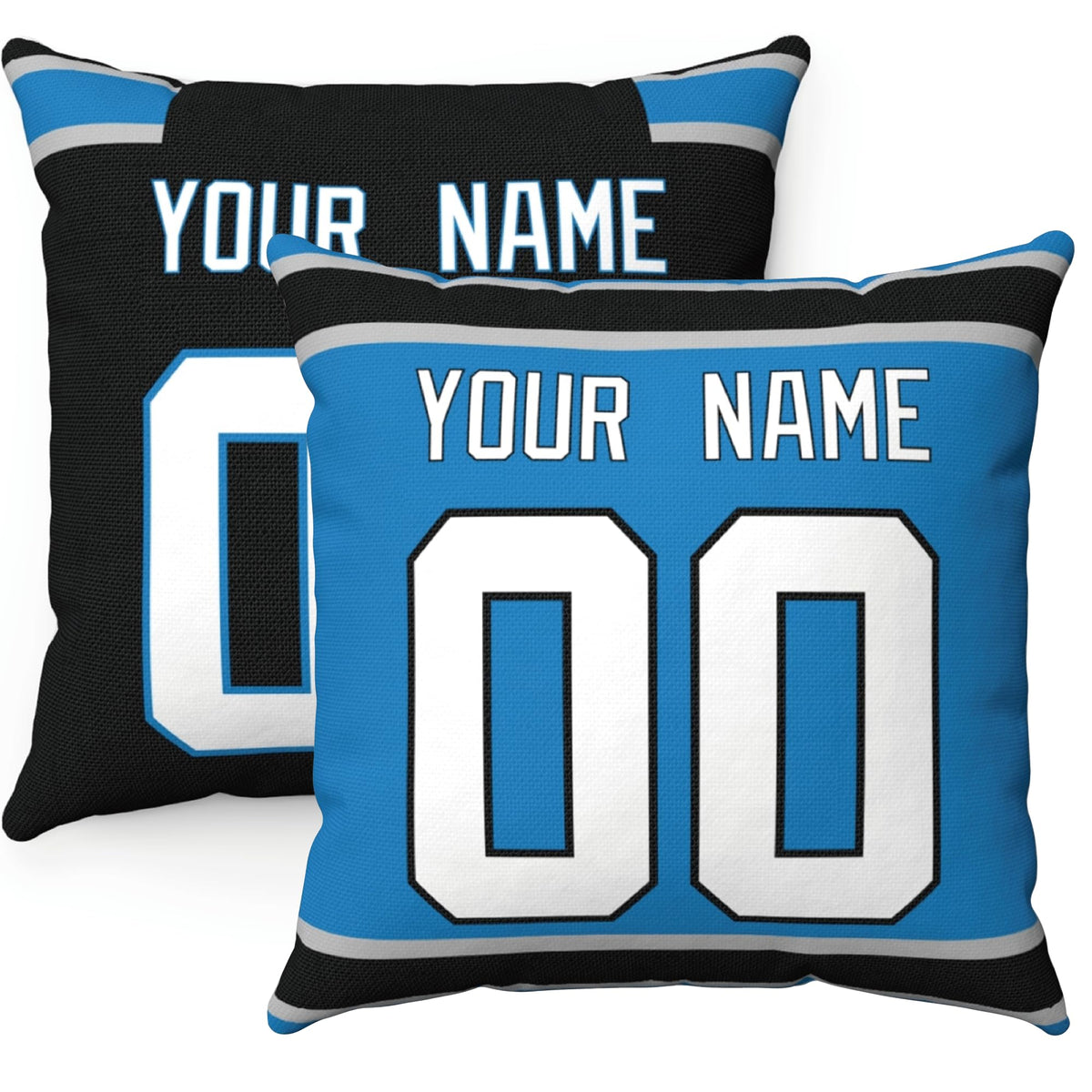 ANTKING 2 Pack Custom Throw Pillow Personalized Gifts for Men Women Boys