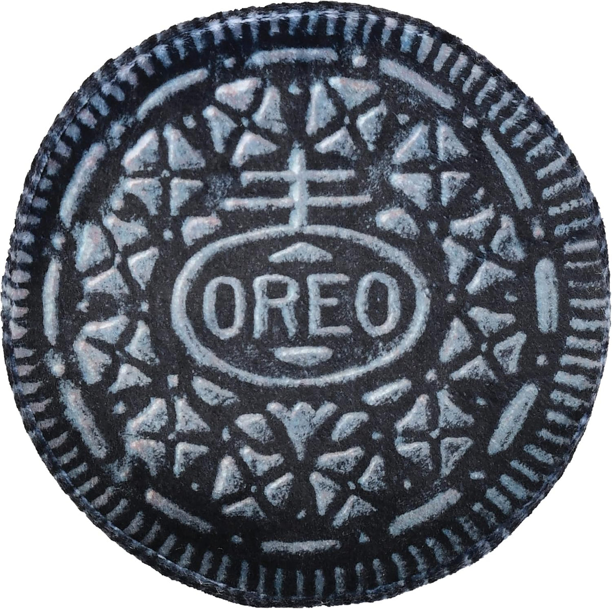 iscream Oreo Cookie Package-Shaped Plush Fleece 6-Piece Pillow Set
