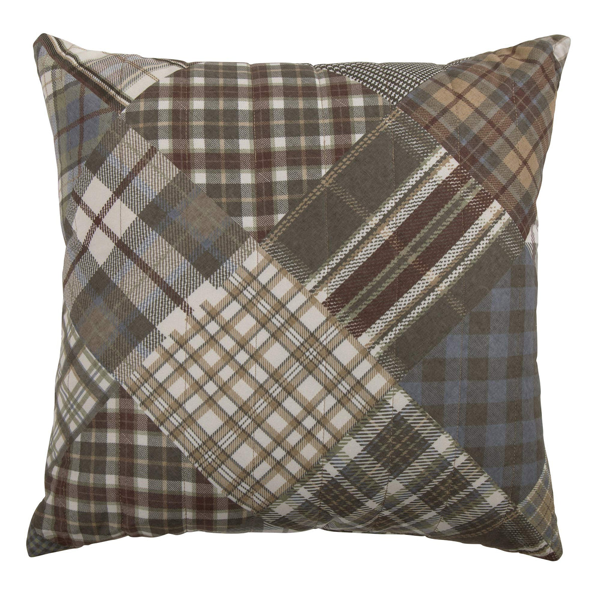 Donna Sharp Bear Walk Plaid Lodge Throw Pillow, 11" x 22"