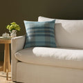 Loloi Chris Loves Julia Andi Yellow/Blue 12'' x 27'' Cover w/Down Pillow