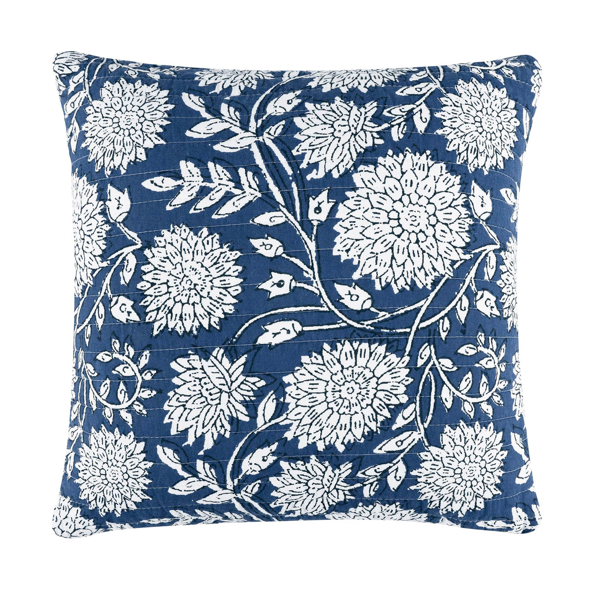 Levtex Home - Adare Taupe - Decorative Pillow (12 x 24in.) - Floral - Taupe, Grey and Cream