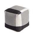 Anji Mountain 16" H x 22" W Handmade Pouf Ottoman for Living Room & Couch
