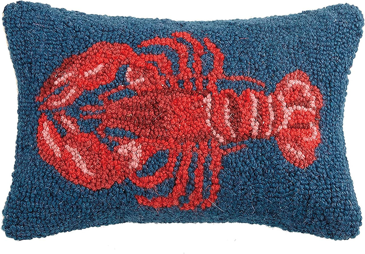 Peking Handicraft 30PA285C12OB Lobster Hook Pillow, 8X12 Throw Pillow