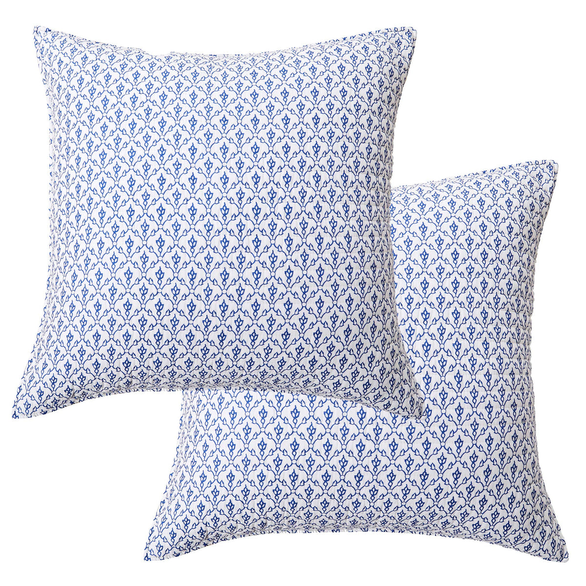 Levtex Home - Bennett - Decorative Pillow (14 x 18in.) - Stay in Bed - Blue and White