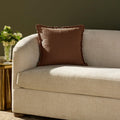 Loloi Chris Loves Julia Dinah Ivory/Earth 22" x 22" Cover Only Pillow