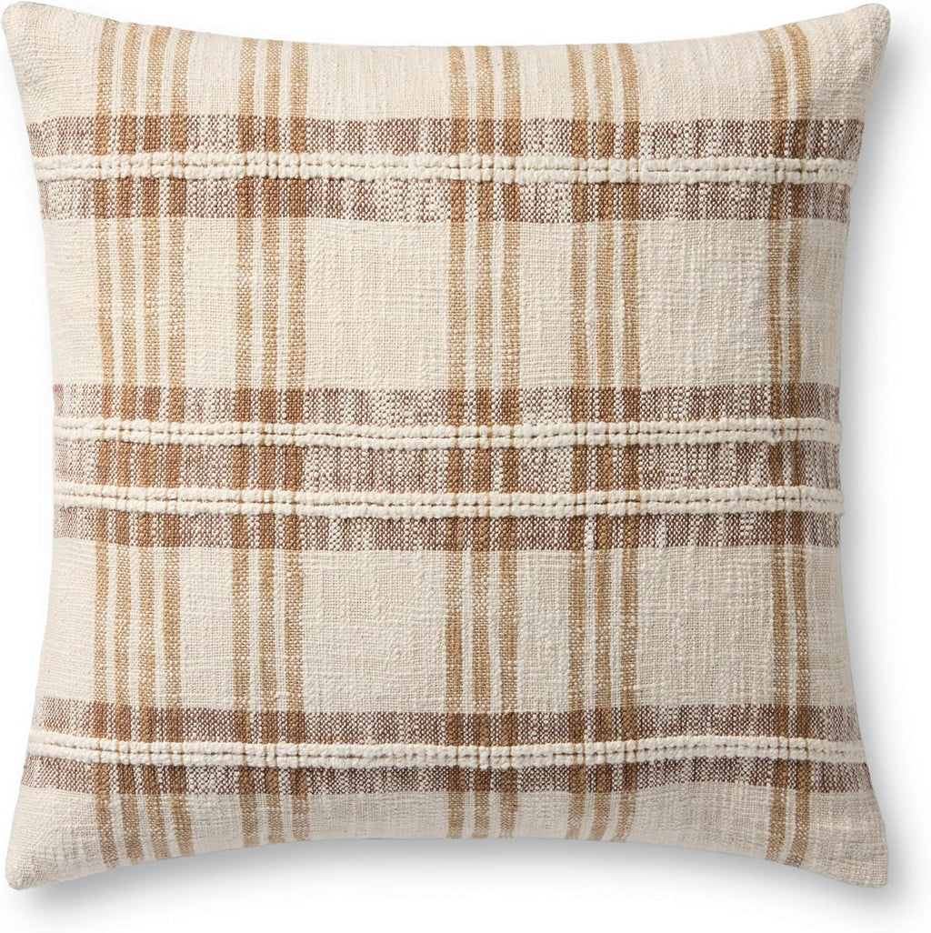 Loloi Tan/Multi 22'' x 22'' Cover Only Pillow